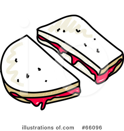 Royalty-Free (RF) Sandwich Clipart Illustration by Prawny - Stock Sample #66096
