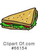 Sandwich Clipart #66154 by Prawny