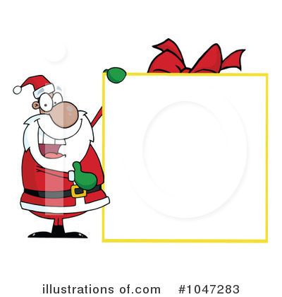 Royalty-Free (RF) Santa Clipart Illustration by Hit Toon - Stock Sample #1047283