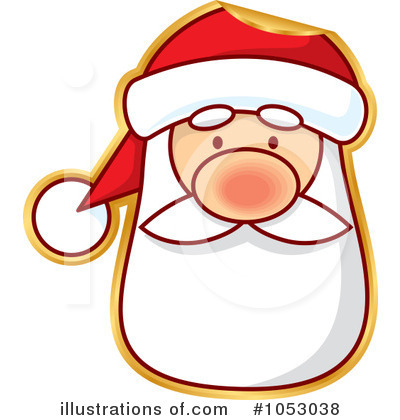 Royalty-Free (RF) Santa Clipart Illustration by Any Vector - Stock Sample #1053038