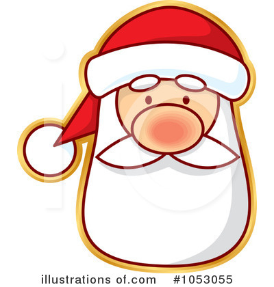 Royalty-Free (RF) Santa Clipart Illustration by Any Vector - Stock Sample #1053055