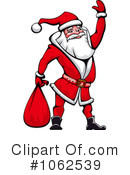 Santa Clipart #1062539 by Vector Tradition SM