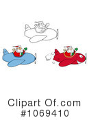 Santa Clipart #1069410 by Hit Toon