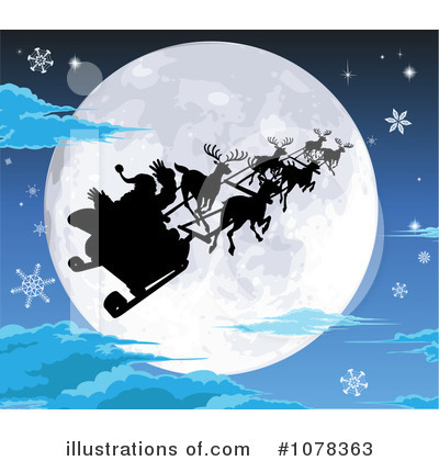 Royalty-Free (RF) Santa Clipart Illustration by AtStockIllustration - Stock Sample #1078363