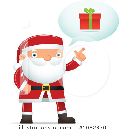 Royalty-Free (RF) Santa Clipart Illustration by Qiun - Stock Sample #1082870