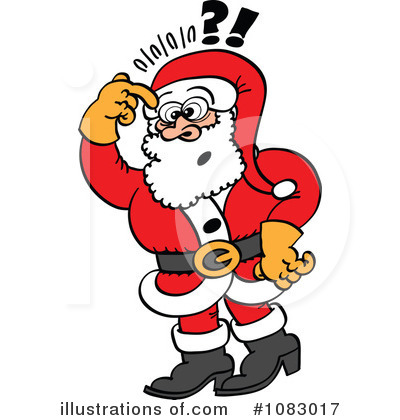 Royalty-Free (RF) Santa Clipart Illustration by Zooco - Stock Sample #1083017