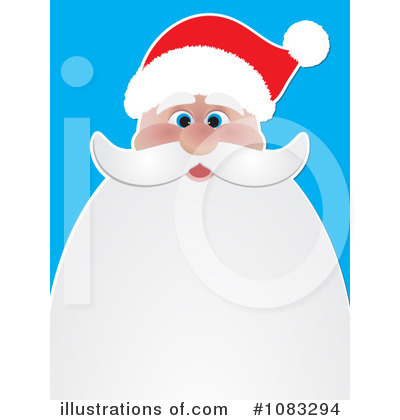 Royalty-Free (RF) Santa Clipart Illustration by KJ Pargeter - Stock Sample #1083294