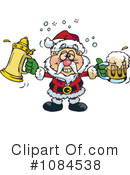 Santa Clipart #1084538 by Dennis Holmes Designs