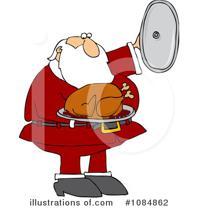 Royalty-Free (RF) Santa Clipart Illustration by djart - Stock Sample #1084862