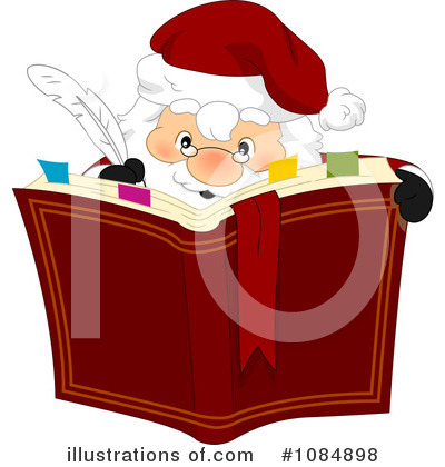 Royalty-Free (RF) Santa Clipart Illustration by BNP Design Studio - Stock Sample #1084898