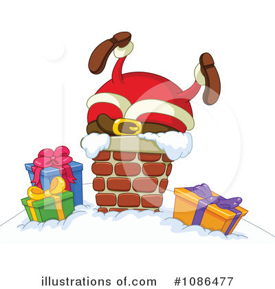 Royalty-Free (RF) Santa Clipart Illustration by yayayoyo - Stock Sample #1086477