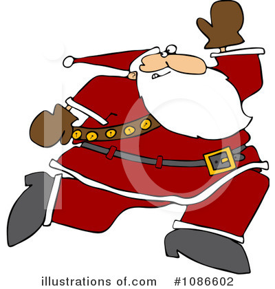 Royalty-Free (RF) Santa Clipart Illustration by djart - Stock Sample #1086602