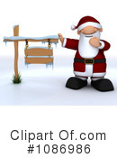 Santa Clipart #1086986 by KJ Pargeter