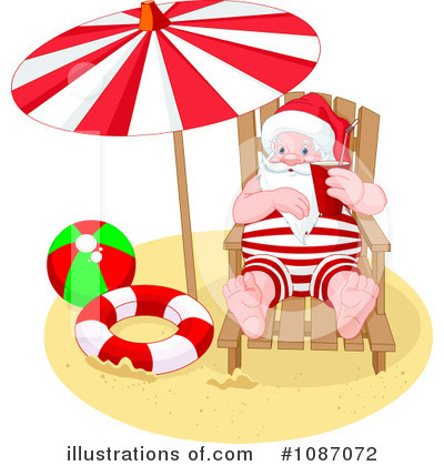 Royalty-Free (RF) Santa Clipart Illustration by Pushkin - Stock Sample #1087072