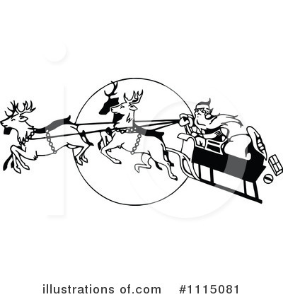 Reindeer Clipart #1115081 by Prawny Vintage
