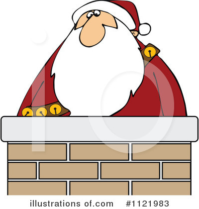 Royalty-Free (RF) Santa Clipart Illustration by djart - Stock Sample #1121983