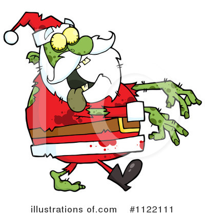 Royalty-Free (RF) Santa Clipart Illustration by Hit Toon - Stock Sample #1122111