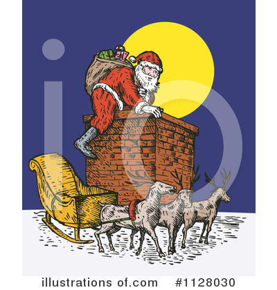 Christmas Eve Clipart #1128030 by patrimonio