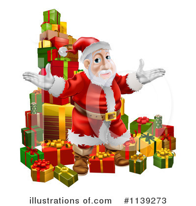 Royalty-Free (RF) Santa Clipart Illustration by AtStockIllustration - Stock Sample #1139273