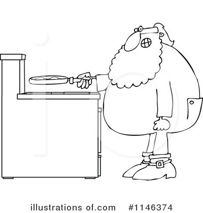 Royalty-Free (RF) Santa Clipart Illustration by djart - Stock Sample #1146374