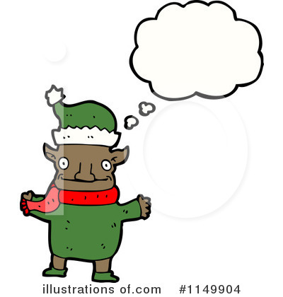 Royalty-Free (RF) Santa Clipart Illustration by lineartestpilot - Stock Sample #1149904