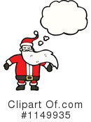 Santa Clipart #1149935 by lineartestpilot