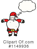 Santa Clipart #1149936 by lineartestpilot