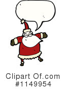 Santa Clipart #1149954 by lineartestpilot