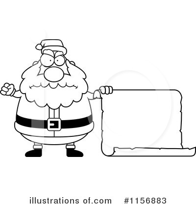 Royalty-Free (RF) Santa Clipart Illustration by Cory Thoman - Stock Sample #1156883