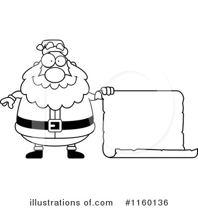 Royalty-Free (RF) Santa Clipart Illustration by Cory Thoman - Stock Sample #1160136