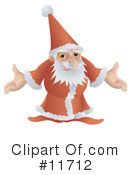 Santa Clipart #11712 by AtStockIllustration