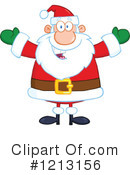 Santa Clipart #1213156 by Hit Toon