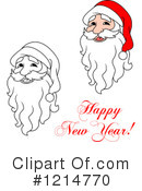 Santa Clipart #1214770 by Vector Tradition SM