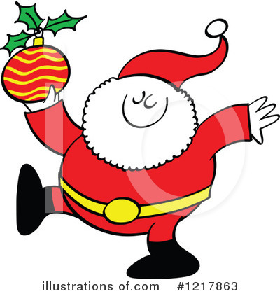 Santa Clipart #1217863 by Zooco