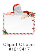 Santa Clipart #1219417 by AtStockIllustration