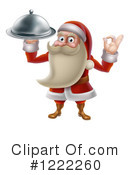 Santa Clipart #1222260 by AtStockIllustration