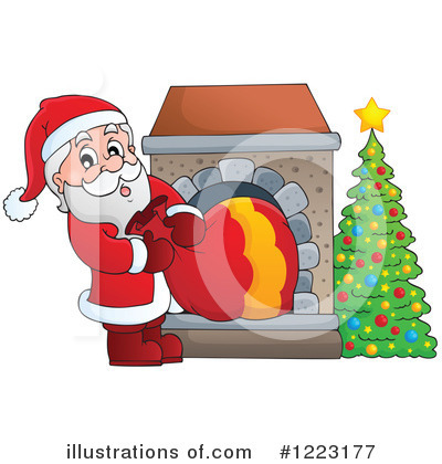 Santas Sack Clipart #1223177 by visekart