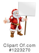 Santa Clipart #1223270 by AtStockIllustration