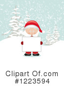 Santa Clipart #1223594 by vectorace
