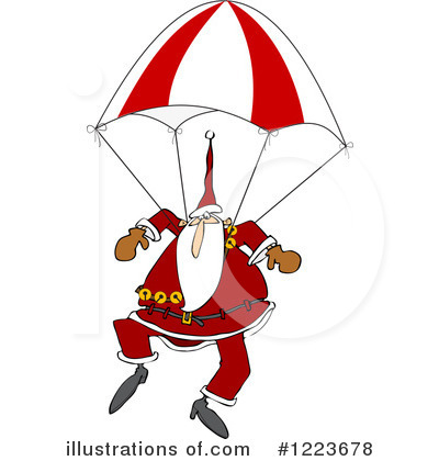 Parachuting Clipart #1223678 by djart