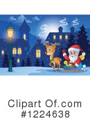 Santa Clipart #1224638 by visekart