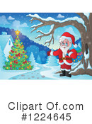 Santa Clipart #1224645 by visekart