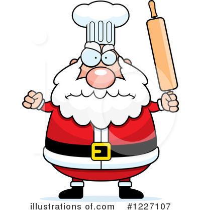 Royalty-Free (RF) Santa Clipart Illustration by Cory Thoman - Stock Sample #1227107