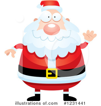 Royalty-Free (RF) Santa Clipart Illustration by Cory Thoman - Stock Sample #1231441