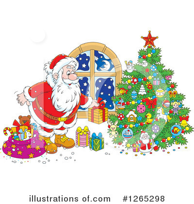 Presents Clipart #1265298 by Alex Bannykh