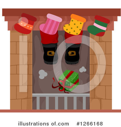 Christmas Stockings Clipart #1266168 by BNP Design Studio