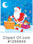 Santa Clipart #1266849 by Alex Bannykh