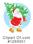 Santa Clipart #1269301 by Alex Bannykh