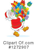 Santa Clipart #1272907 by Alex Bannykh