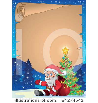 Santas Sack Clipart #1274543 by visekart